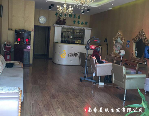 黑龙江七台河养发加盟商的店内图片